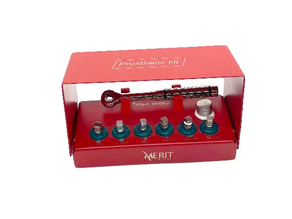 Dental Prosthetic Kit 4mm Square Engagement, Hex Driver - Image 3