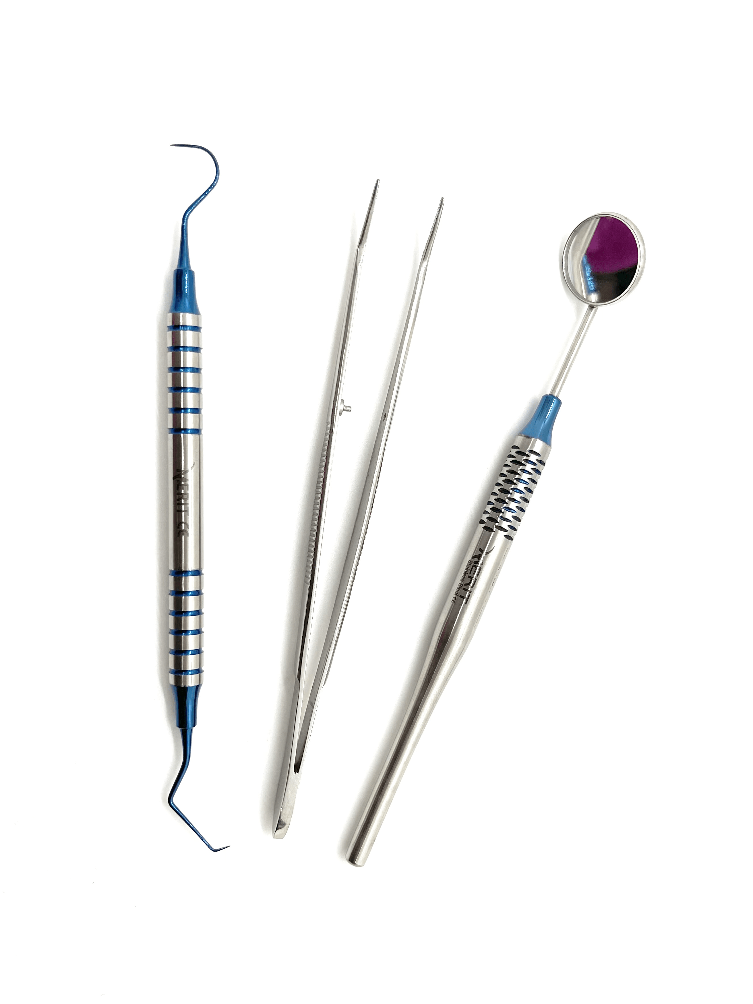 Dental Examination Set Basic Diagnostic Kit Tool 3 pcs