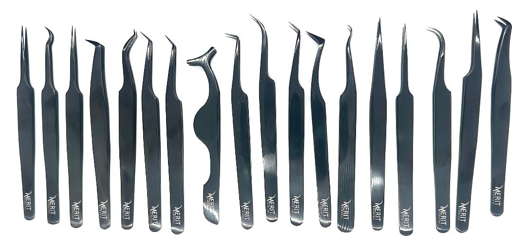Eyelash Tweezer Set of 18