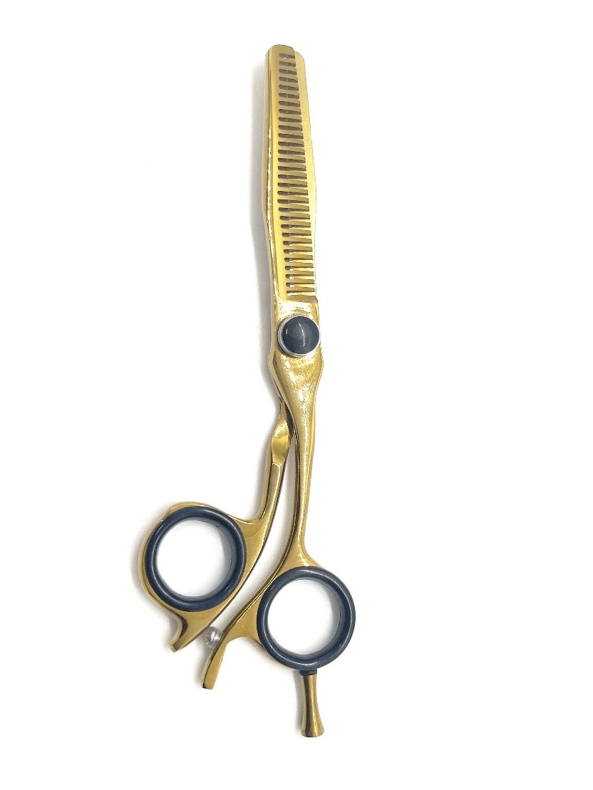 Hair Thinning Scissors Gold 6″
