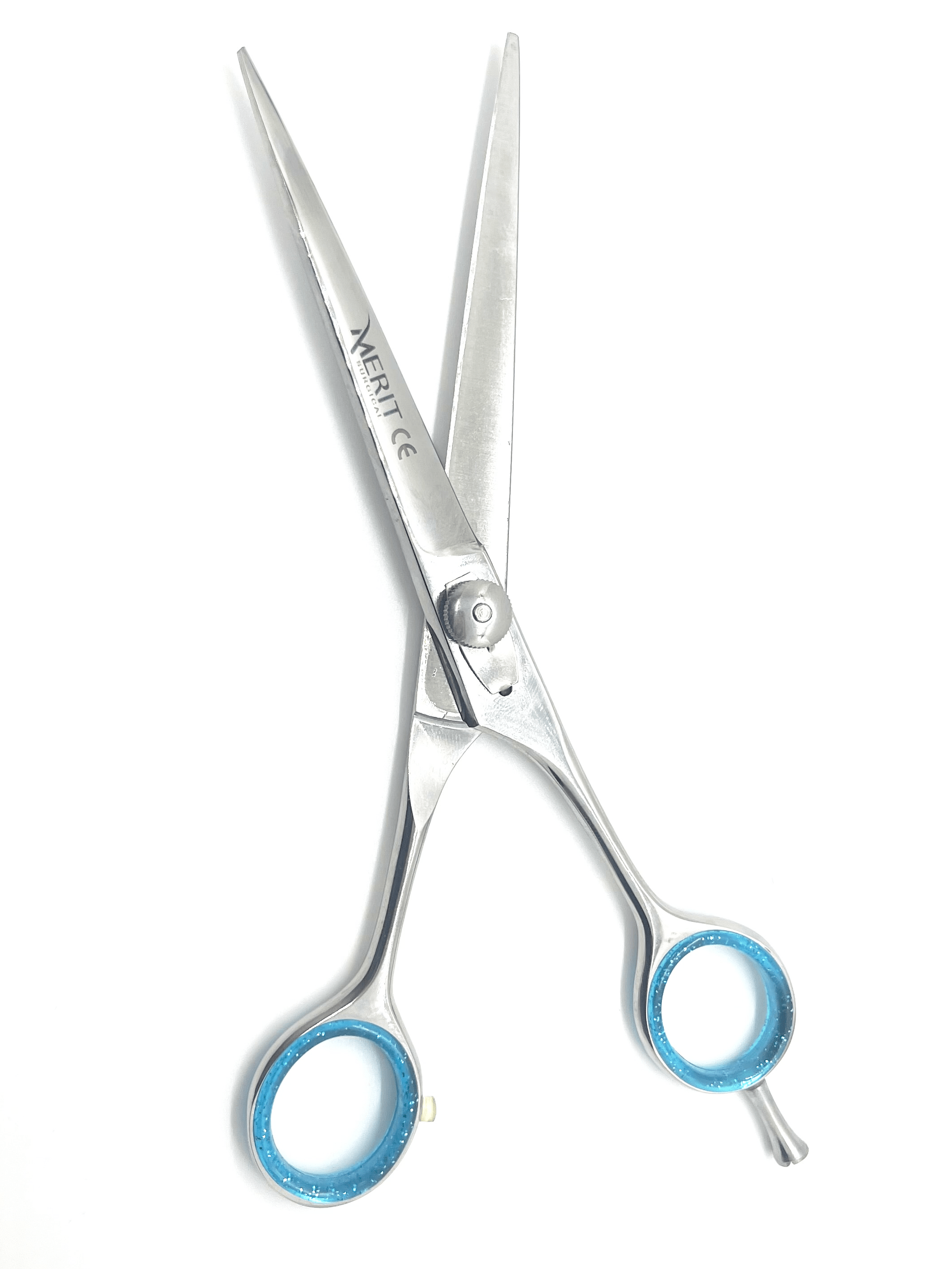 Hairdressing Shears (Non Sharpening) 7″ (Light Blue Rings)