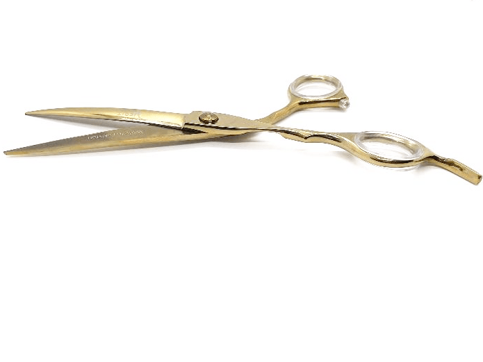 Pet Grooming Regular Curved Left Handed 7″ Shears