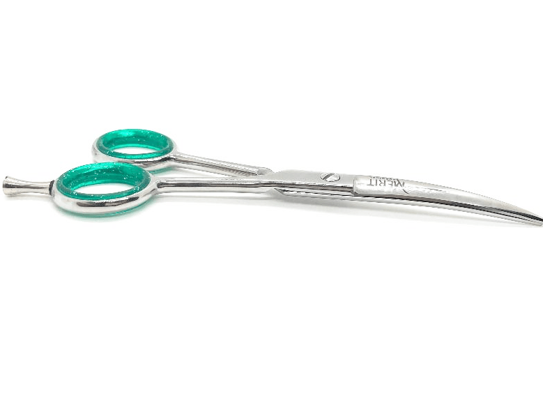 Pet Grooming Shears Curved 6″