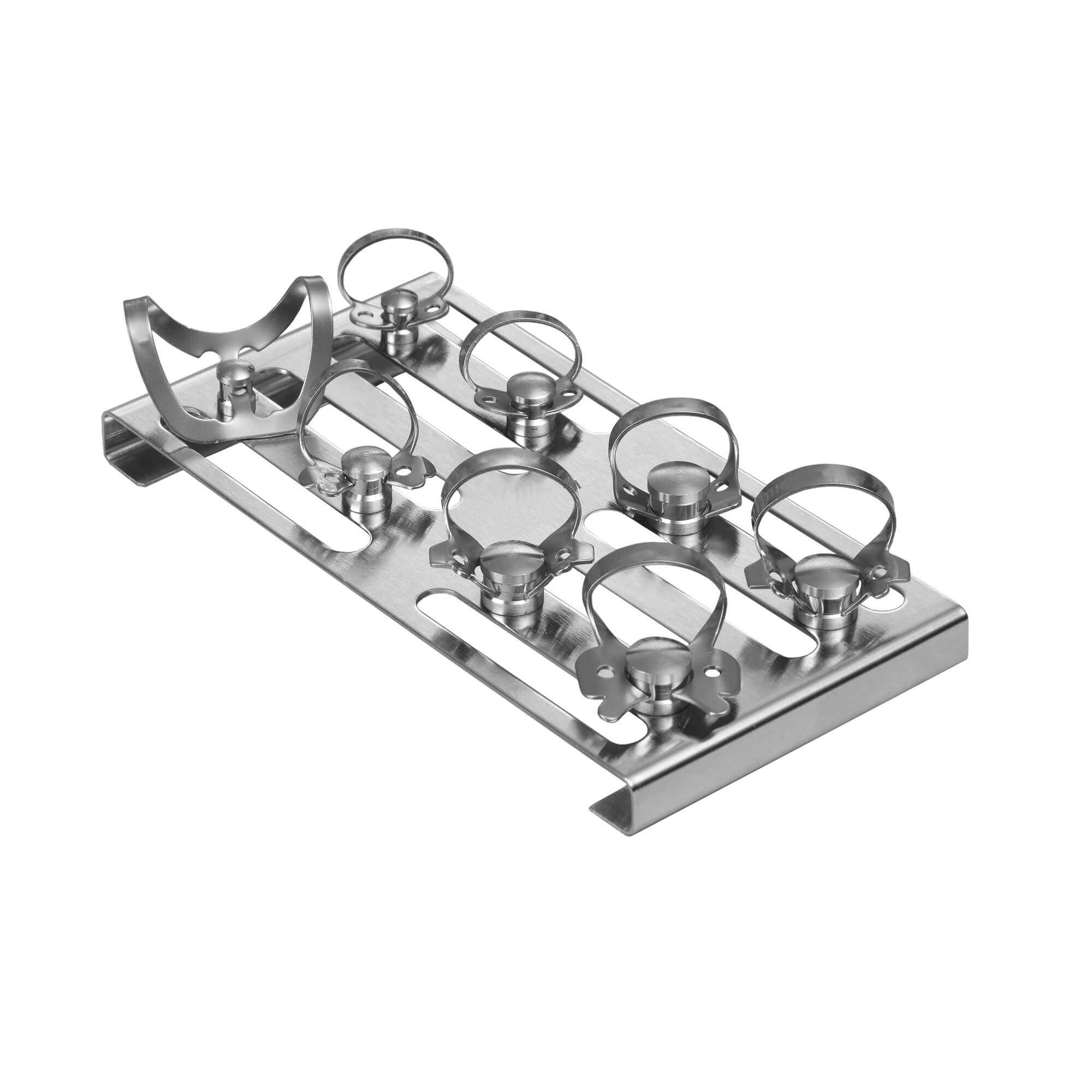 RUBBER DAM CLAMP ORGANIZING BOARD