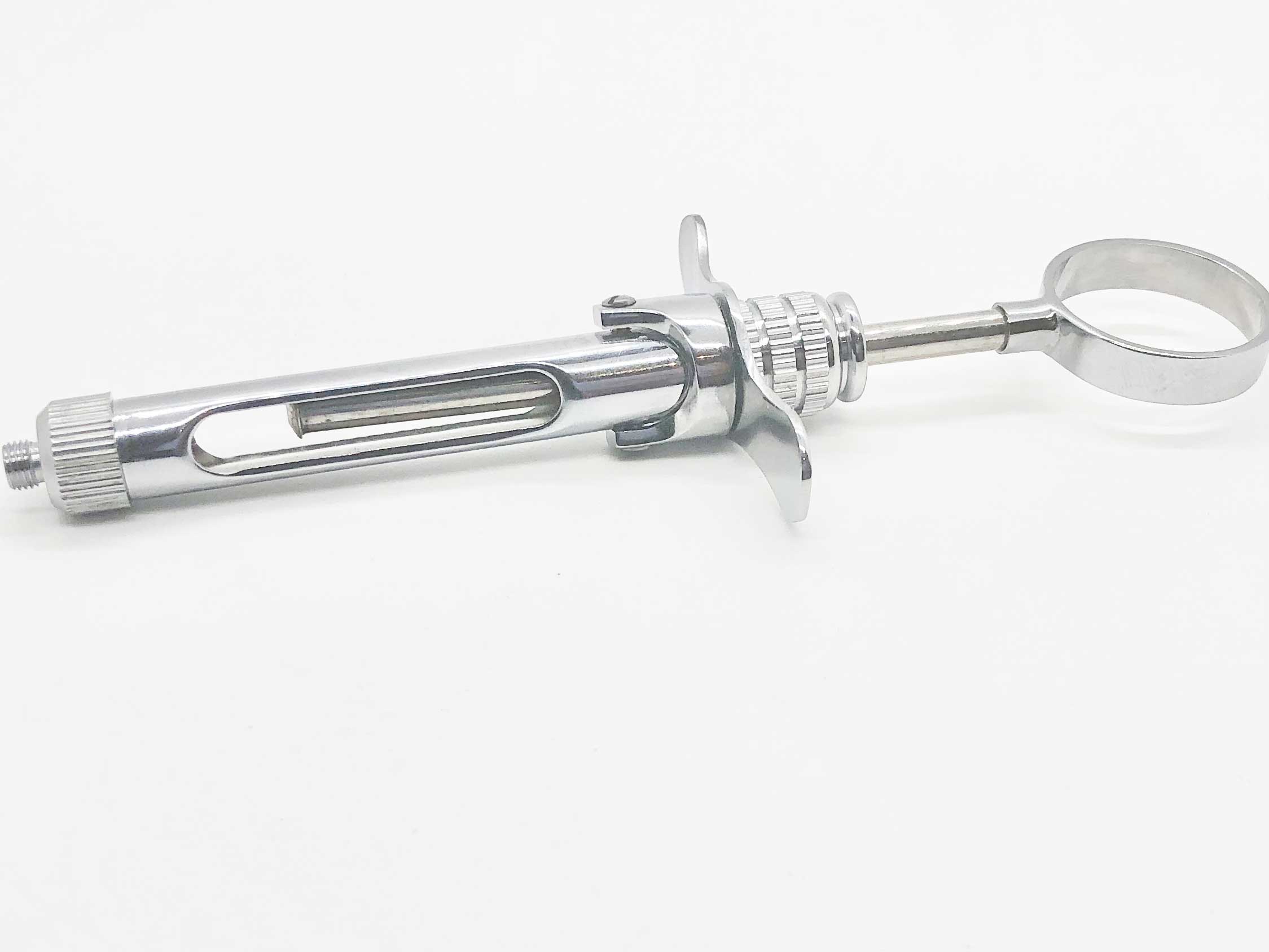 SELF ASPIRATING SYRINGE WITH FINGER RESTS 1.8CC