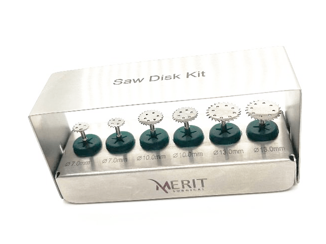 Osteotomy Saw Set of 6, Extra Fine Grit