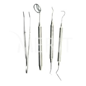 Dental-Exam-kit-set-of-4-Silver-2